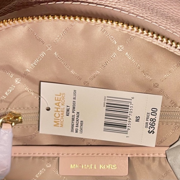 MICHAEL KORS Kenly Medium Studded Leather Backpack